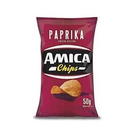 PATATINA PAPRIKA GR.50 AMICA CHIPS